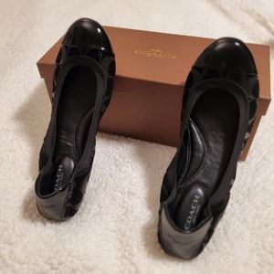 Coach monogram ballet flats